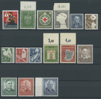 JAHRGÄNGE 162-76 , 1953, Kompletter Postfrischer Jahrgang, Pracht - Autres & Non Classés