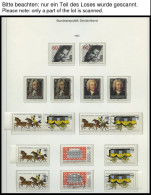 SAMMLUNGEN , O, Sammlung Bundesrepublik Von 1977-2000, Wohl Komplett Doppelt Gesammelt In 4 KA-BE Bi-collect Falzlosalbe - Altri & Non Classificati
