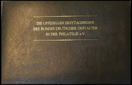 LOTS 1977-79, Spezialalbum: Die Offiziellen Ersttagsbriefe Des Bundes Deutscher Gestalter In Der Philatelie E.V., 100 Ve - Autres & Non Classés