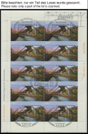 LOTS KB O, 2001-07, 13 Verschiedene Gestempelte Kleinbogen, Pracht, Mi. 161.- - Used Stamps