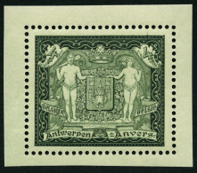 BELGIEN 287 , 1930, 4 Fr. Philatelistische Ausstellung, Pracht, Mi. 110.- - Neufs