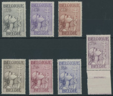 BELGIEN 366-72 , 1933, Tuberkulose, Prachtsatz, Mi. 800.- - Other & Unclassified