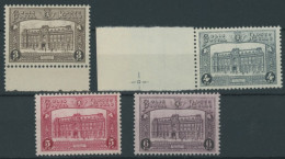 POSTPAKETMARKEN PP 3-6 , 1929, Hauptpostamt, Postfrischer Prachtsatz, Mi. 90.- - Gepäck [BA]