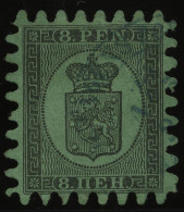 FINNLAND 6Bx O, 1866, 8 P. Schwarz Auf Grün, Praktisch Alle Zungen, Pracht - Autres & Non Classés