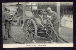 CPA 60 - MOTO-POMPE ALBARET - SOCIETE ANONYME DES ANCIENS ETABLISSEMENTS ALBARET A RANTIGNY - Rantigny