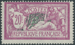 FRANKREICH 183 , 1926, 20 Fr. Allegorie, Postfrisch, Gepr. U.a. Calves, Mi. 400.- - Andere & Zonder Classificatie