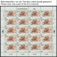 GUERNSEY KB , 1976-94, Europa, Bis Auf 1977 Alle 18 Kleinbogensätze Komplett, U.a. Mit Mi.Nr. 608-11, Pracht, Mi. 756.- - Guernesey