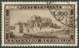 ITALIEN 773 O, 1949, 100 L. Republica Romana, Pracht, Mi. 130.- - Non Classificati