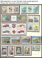 SAMMLUNGEN, LOTS , 1965-1988, Postfrischer Kompletter Sammlungsteil Auf Seiten, Prachterhaltung, Dazu - Collections