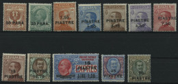 POST IM AUSLAND 60-71 , Italienische Post In Der Levante: 1922, Konstantinopel, Aufdruck Mit Akzent, Falzrest, Prachtsat - Autres & Non Classés