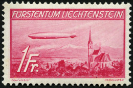 LIECHTENSTEIN 149 , 1936, 1 Fr. Hindenburg, Pracht, Mi. 140.- - Otros & Sin Clasificación