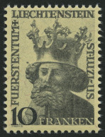 LIECHTENSTEIN 247 , 1946, 10 Fr. Heiliger Luzius, Pracht, Mi. 65.- - Altri & Non Classificati