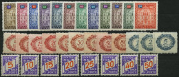 SAMMLUNGEN, LOTS , , Fast Kompletter Ungebrauchter Sammnlungsteil Liechtenstein Von 1971-86 Incl. Dienst- Und Portomarke - Lotes/Colecciones