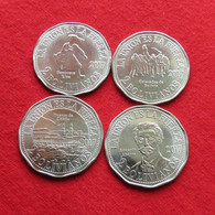 Bolivia Set 4 X 2 Bolivianos 2017 Bolivie  UNC ºº - Bolivië