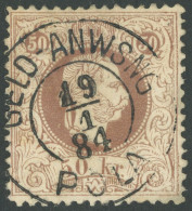 ÖSTERREICH 1867-1918 41IID O, 1874, 50 K. Braun, Gezähnt L 12, Zentrischer K2 GELD-ANWEISUNG POLA, Pracht, Mi. 210.- - Other & Unclassified