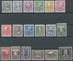 ÖSTERREICH 1867-1918 139-56 , 1908, Regierungsjubiläum, 2 H. Eckfehler Sonst Postfrischer Prachtsatz, Mi. 1250.- - Otros & Sin Clasificación