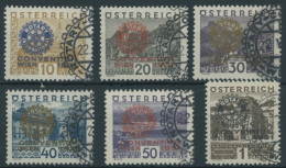 ÖSTERREICH 518-23 O, 1931, Rotary, Sonderstempel, Prachtsatz, Mi. 360.- - Sonstige & Ohne Zuordnung