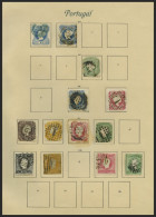 SAMMLUNGEN, LOTS O, , 1853-1943, Alte Sammlung Portugal Mit Einigen Mittleren Ausgaben, U.a. Mi.Nr. 427 Etc., Erhaltung  - Verzamelingen