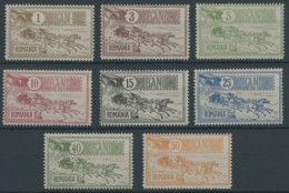 RUMÄNIEN 146-53 , 1903, Postgebäude, Falzrest, Prachtsatz, Mi. 150.- - Otros & Sin Clasificación