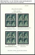 SCHWEIZ BUNDESPOST Aus 802-886 VB O, 1964-68, Postgeschichtliche Motive Und Baudenkmäler (SBN Nr. 412-27, 16 Werte) In Z - Used Stamps