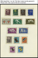 SAMMLUNGEN O, Gestempelte Sammlung Schweiz Von 1946-78 Im Schaubekalbum, Bis Auf Mi.Nr. 625-28 Und Bl. 14/5 Wohl Komplet - Lotti/Collezioni