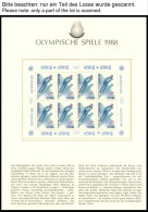 SOWJETUNION 5788-92KB , 1988, Olympische Winterspiele Calgary Im Kleinbogensatz, Postfrisch, Pracht, Mi. 550.- - Sonstige & Ohne Zuordnung