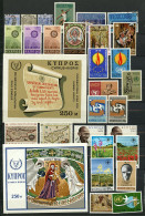 ZYPERN 39-725 , Zypern 1903/1989, Kleine Sammlung Bis Aus Auf 4 Werte Alle Postfrisch. Nr. 39, 103, 106 Und 292 Gestempe - Altri & Non Classificati