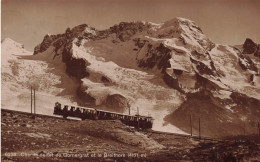 SUISSE - Chemin De Fer Du Gornergrat Et Le Breithorn - Carte Postale Ancienne - Zermatt
