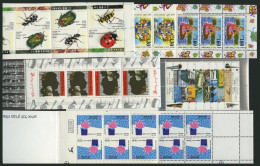 ISRAEL - SAMMLUNGEN, LOTS MH , 1989-94, 5 Verschiedene Markenheftchen, Pracht, Mi. 134.- - Collections, Lots & Series