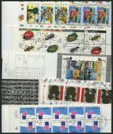 ISRAEL - SAMMLUNGEN, LOTS MH O, 1989-94, 5 Verschiedene Markenheftchen, Pracht, Mi. 134.- - Collections, Lots & Series