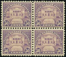 USA 282 VB , Scott 570, 1931, 50 C. Grabmal Des Unbekannten Soldaten Im Postfrischen Viererblock, Pracht - Ongebruikt