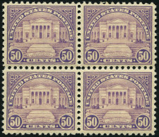 USA 282 VB , Scott 570, 1931, 50 C. Grabmal Des Unbekannten Soldaten Im Postfrischen Viererblock, Pracht - Nuovi