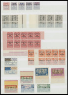 WALLIS- UND FUTUNA-INSELN , , 1920-40, Fast Nur Postfrische Partie Mit überwiegend Blockstücken, Prachterhaltung - Nuevos