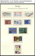 EUROPA UNION , 1982, Historische Ereignisse, Kompletter Jahrgang, Pracht, Mi. 112.20 - Collections