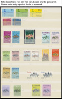 EUROPA UNION , Wohl Komplette Postfrische Sammlung Gemeinschaftsausgaben Von 1968-75, Dazu Etwas Europarat, Skandinavien - Otros & Sin Clasificación
