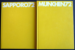SACHBÜCHER München 72 Und Sapporo 72, 2 Illustrierte Bücher Im Karton, Herausgegeben Von Der OSB-Olympische Sport Biblio - Otros & Sin Clasificación