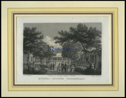 BERLIN: Mineralbrunnen-Trinkanstalt, Sta.St. Von Hintze/Barber Um 1833 - Lithografieën