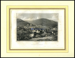 CALW, Gesamtansicht, Stahlstich Von Schanfeld/Payne, 1840 - Prenten & Gravure