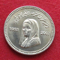 Pakistan 10 Rupees 2008 Benazir Bhutto Paquistao  UNC ºº - Pakistan