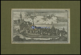 HOHENWART A.d. PAAR/OBB.: Das Kloster, Kupferstich Von Ertl, 1687 - Prenten & Gravure