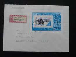 Jeux Olympiques Calgary 1988 Olympic Games Lettre Recommandée Registered Cover Einschreiben Ribnitz-Damgarten DDR Ref 78 - Hiver 1988: Calgary
