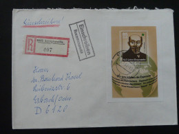 Esperanto Zamenhof Lettre Recommandée Registered Cover Einschreiben Brief Schirgiswalde DDR Ref 276 - Esperanto