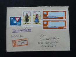 OMS WHO Lettre Recommandée Registered Cover Einschreiben Brief Sebnitz DDR 1966 Ref 385 - OMS