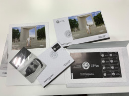 UAE Year Of Zayed  2018 Full Set VIP Folder MNH Stamp Sheet Ssheet Post Cards - Dubai