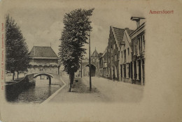 Amersfoort // Zicht Waterpoort En Poort 1904 Ronde Hoeken - Amersfoort