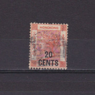 HONG KONG 1885, SG# 40, Surcharged, Used - Used Stamps