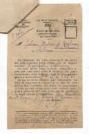 Rare - Colonie De La REUNION - Avis D'arrivage De 7 Colis Sur Le Maréchal Gallieni - 1923 - Chèques & Chèques De Voyage