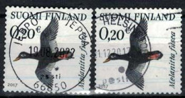 2017 Finland Artic Birds, 0,10 + 0,20 € Used. - Usati