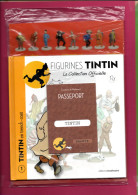 TINTIN En Trench Coat Collection Officielle "Passeport - Hergé