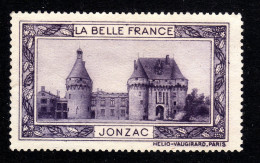 TIMBRE VIGNETTE La BELLE FRANCE JONZAC NEUF SANS GOMME - Tourisme (Vignettes)